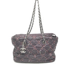 Paris-Byzance Schoudertas met Ketting Paars Nylon