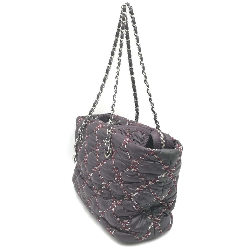 Paris-Byzance Schoudertas met Ketting Paars Nylon