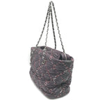 Paris-Byzance Schoudertas met Ketting Paars Nylon