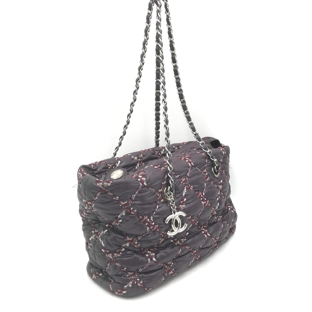 Paris-Byzance Schoudertas met Ketting Paars Nylon