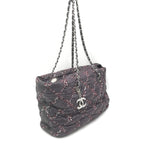 Paris-Byzance Schoudertas met Ketting Paars Nylon
