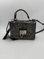 DOLCE & GABBANA Monica handtas van pythonleer en lakleer