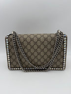 GUCCI DIONYSUS GG Supreme met Diamanten Handtas