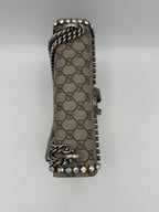 GUCCI DIONYSUS GG Supreme met Diamanten Handtas