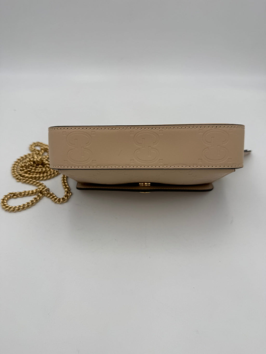GUCCI GG Jumbo Beige Schoudertas met Voorvak