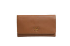 Brown and Gold Wallet Strap