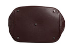 Picotin Taurillon Clemence Chocolate Handbag