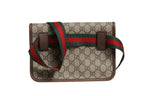 Supreme Monogram Neo Vintage Web Belt Bag Brown