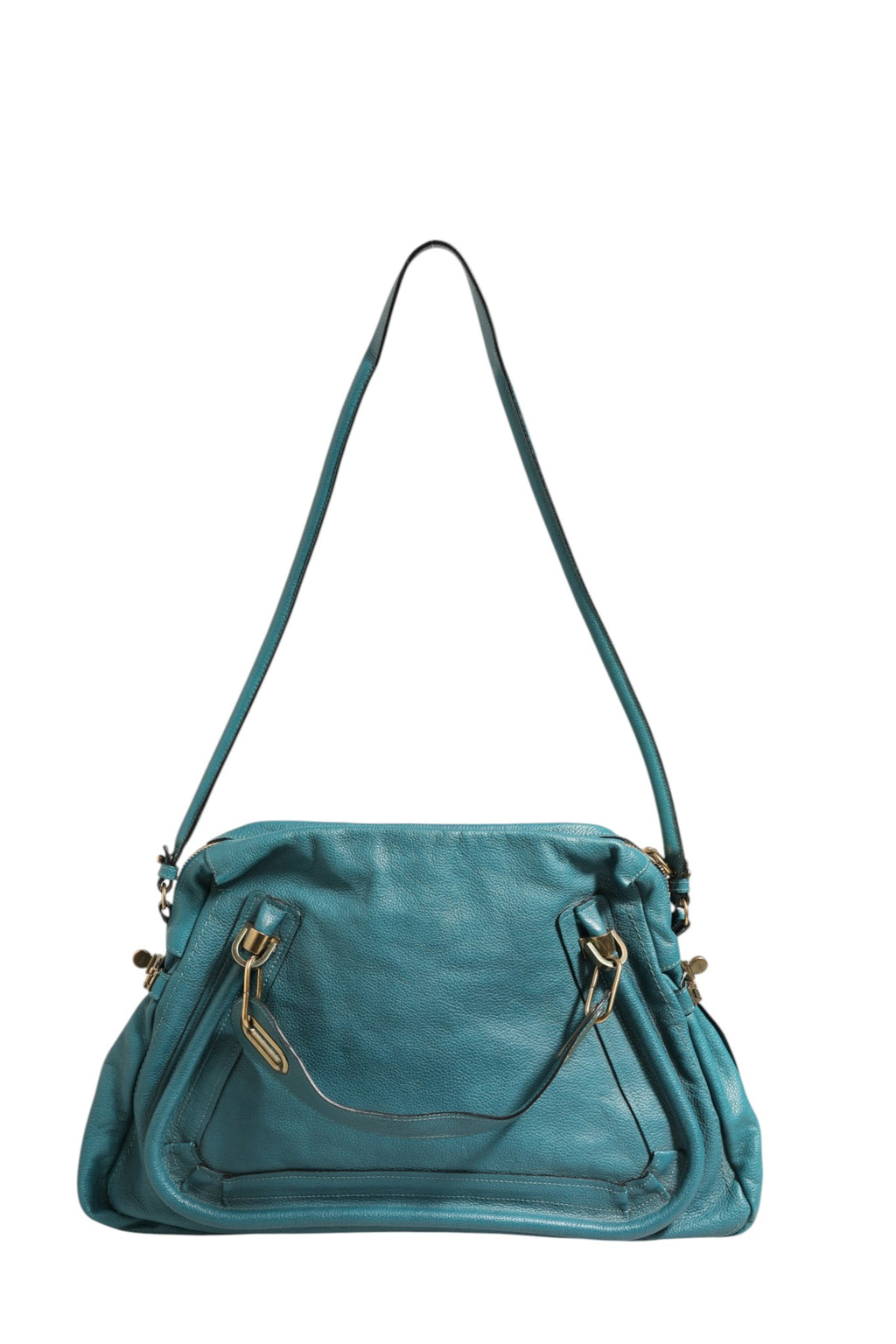 Paraty Bag in Aquamarine Leather