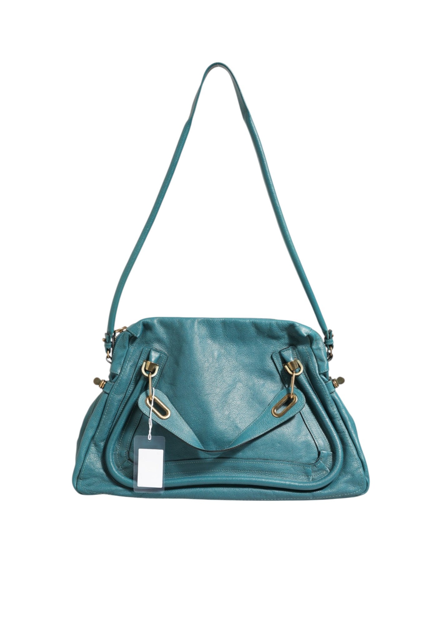 Paraty Bag in Aquamarine Leather
