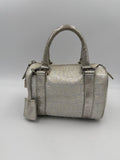 FENDI Mini Bauletto FF Zucchino Laminated Handbag