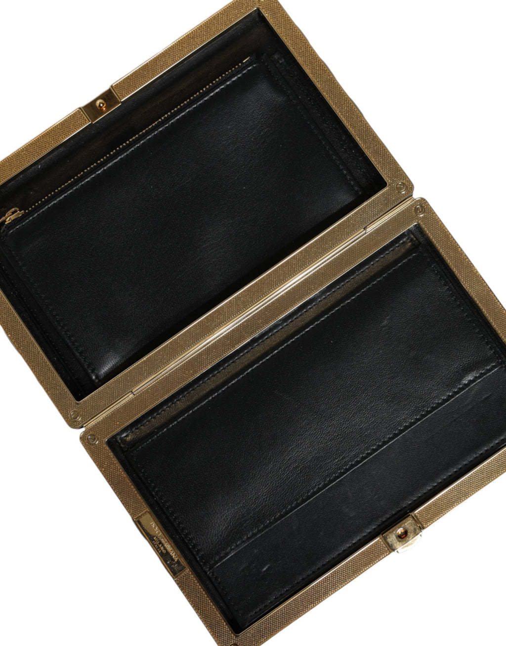 Bordeaux Zwart Fluweel Goud Frame Clutch Avondtas