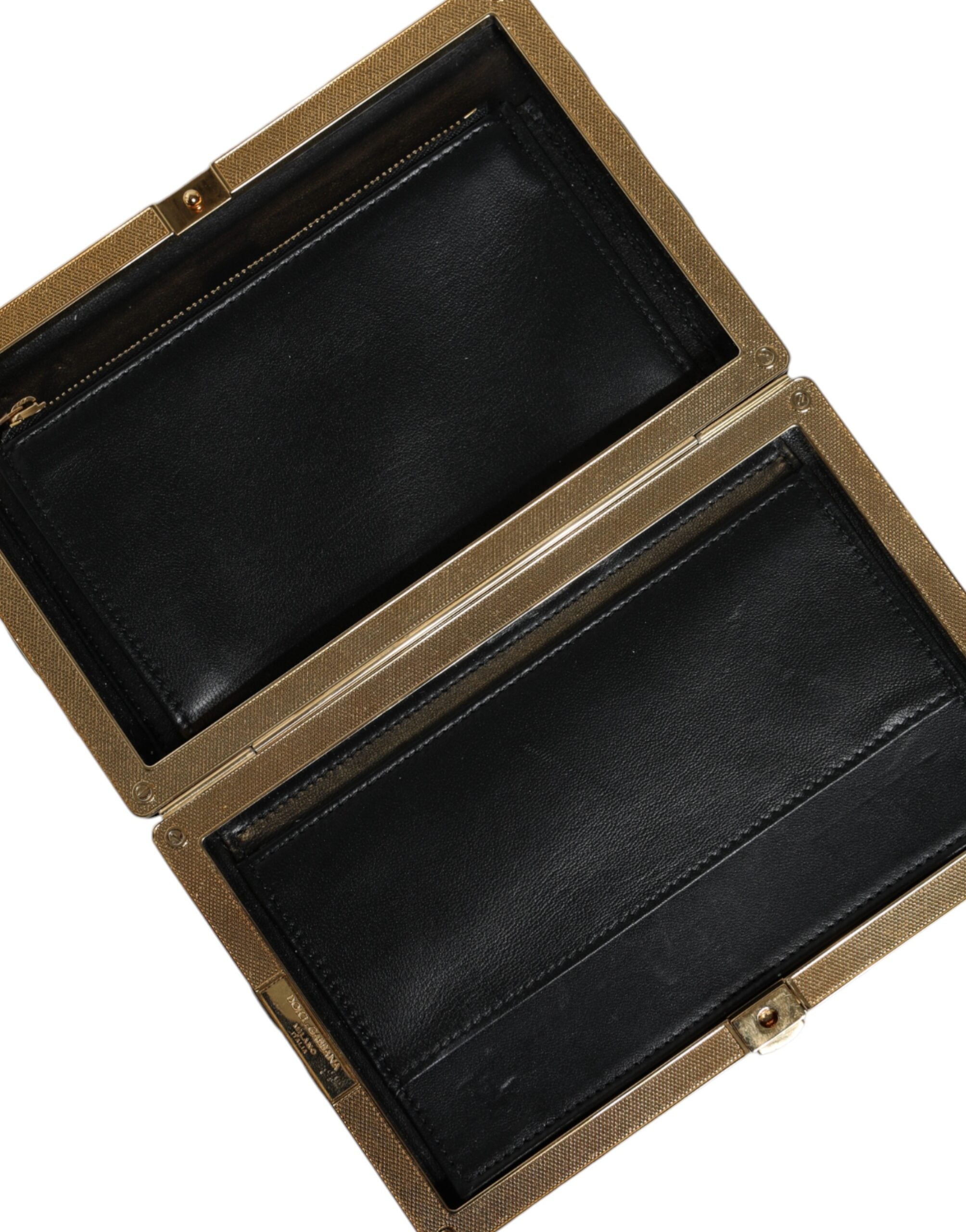 Bordeaux Zwart Fluweel Goud Frame Clutch Avondtas