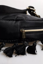 Black Heart L'Amore Patch Embellished Kids Backpack